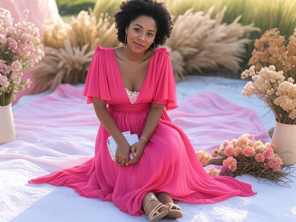 Puis-je porter une robe fuchsia à un mariage ?