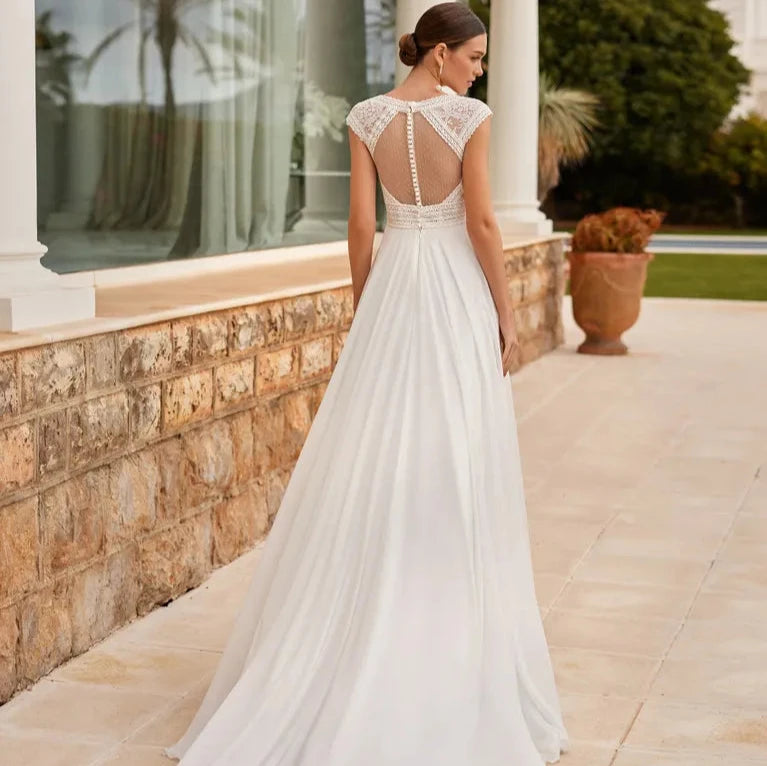 Robe de Mariée Bohème Grande Taille - Robe de mariée bohème