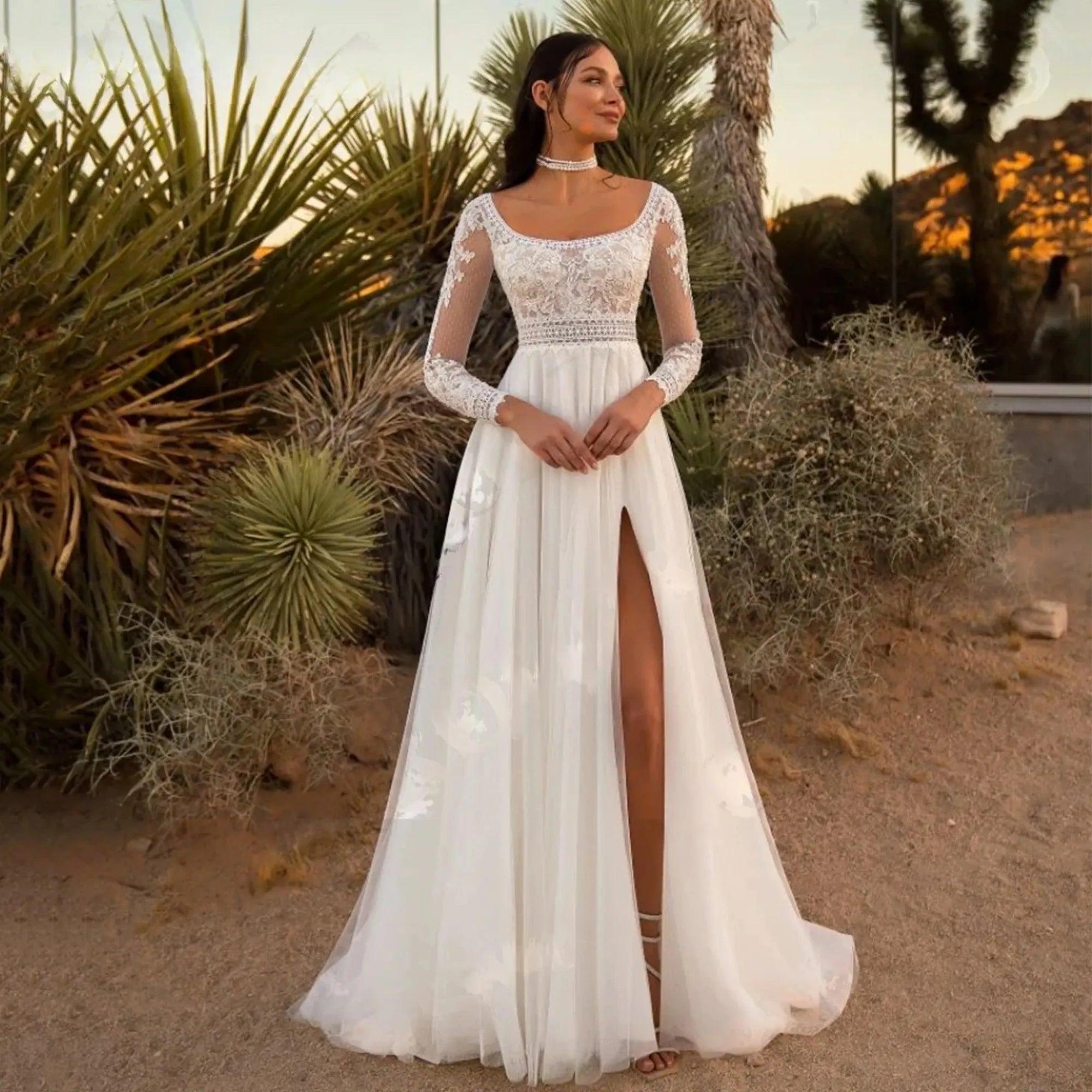 Robe de Mariée Bohème en Ligne - Robe de mariée bohème