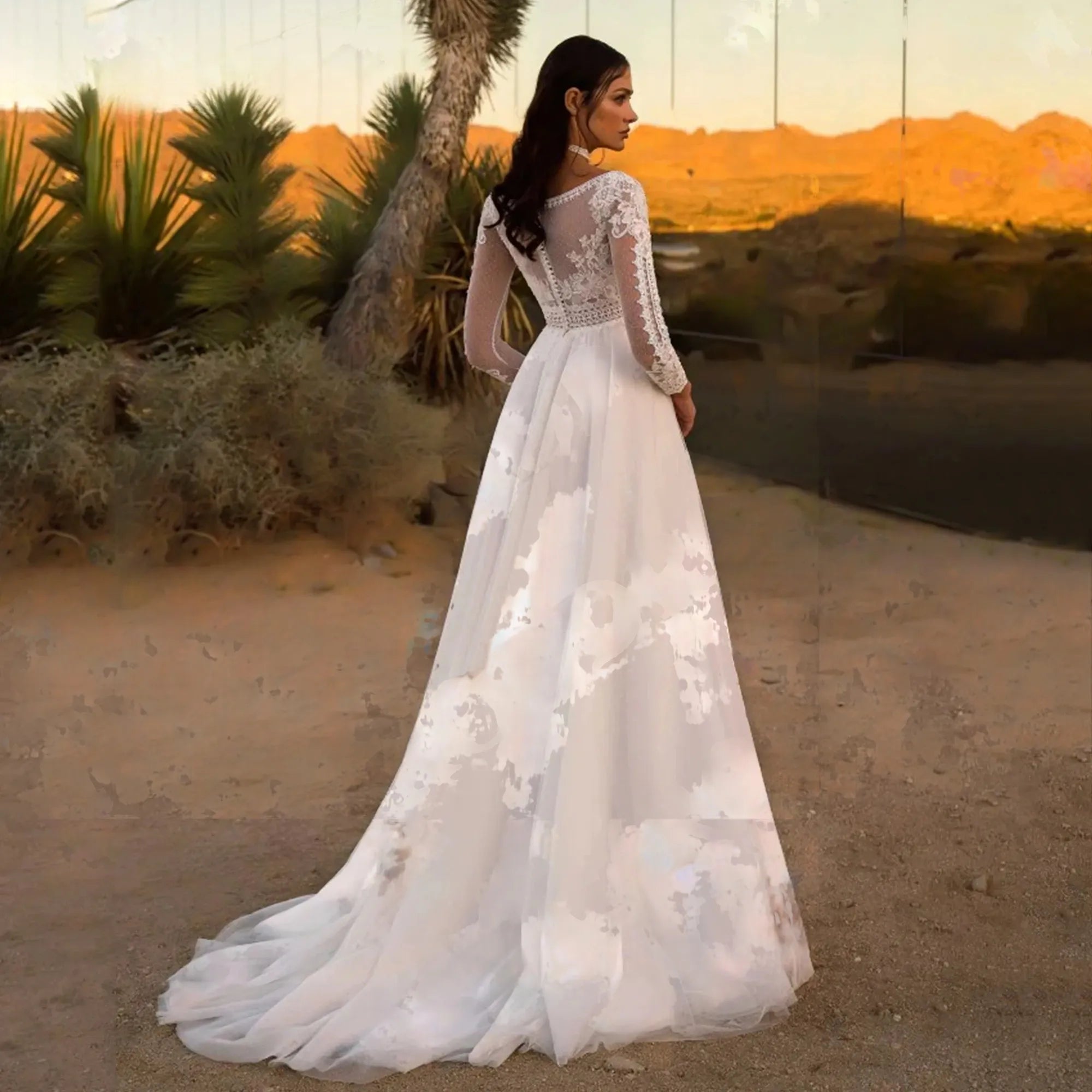 Robe de Mariée Bohème en Ligne - Robe de mariée bohème