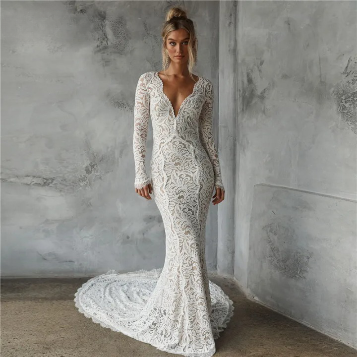 Robe de Mariée Bohème Ivoire - Robe de mariée bohème