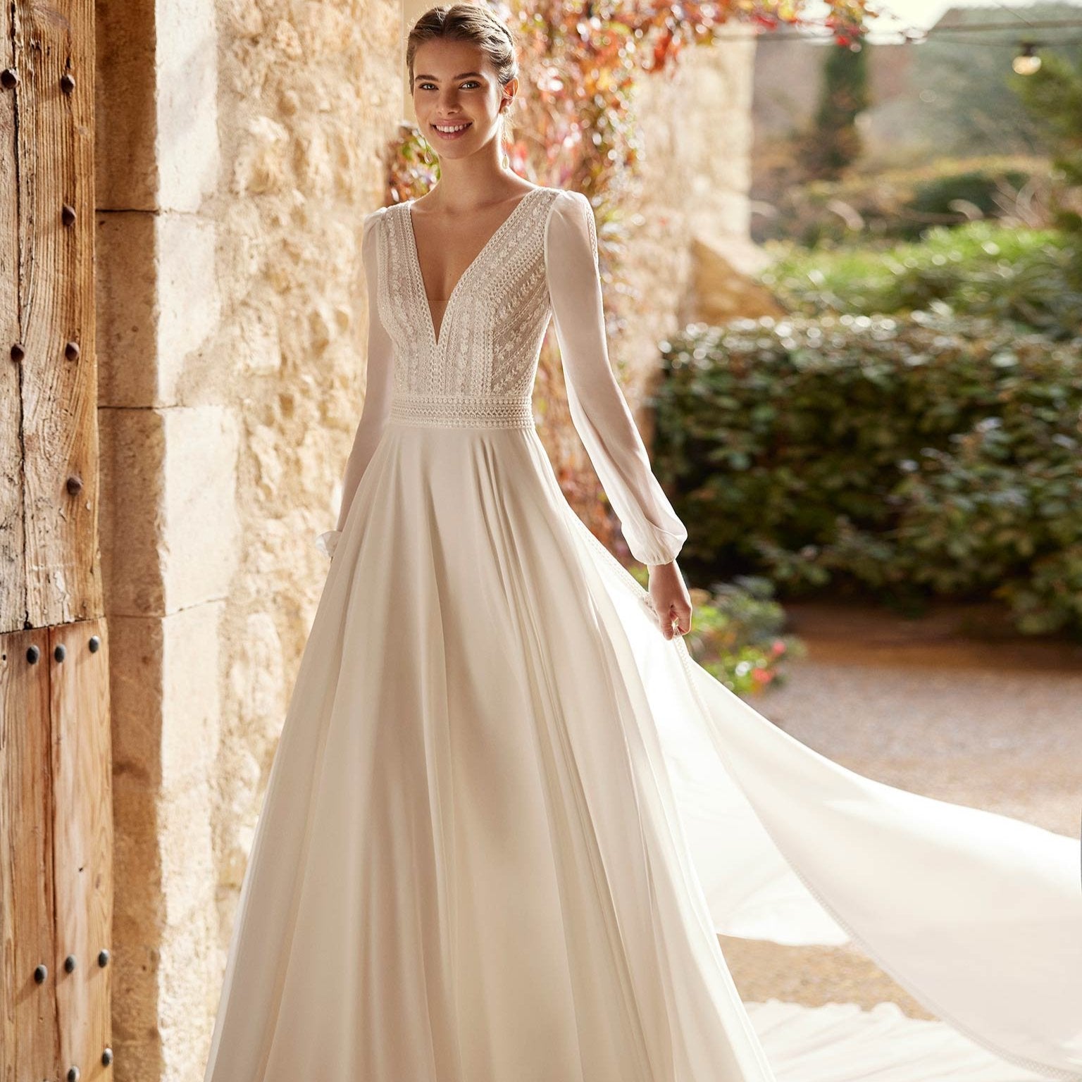Robe de Mariée Bohème Hiver - Robe de mariée bohème