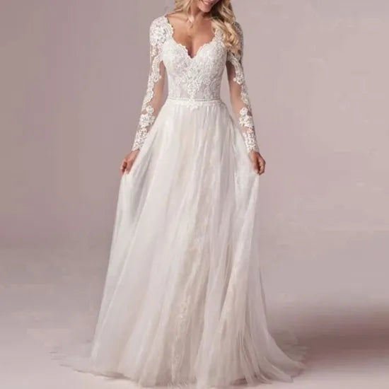 Robe de Mariée Bohème Chic Pas Cher - Robe de mariée bohème