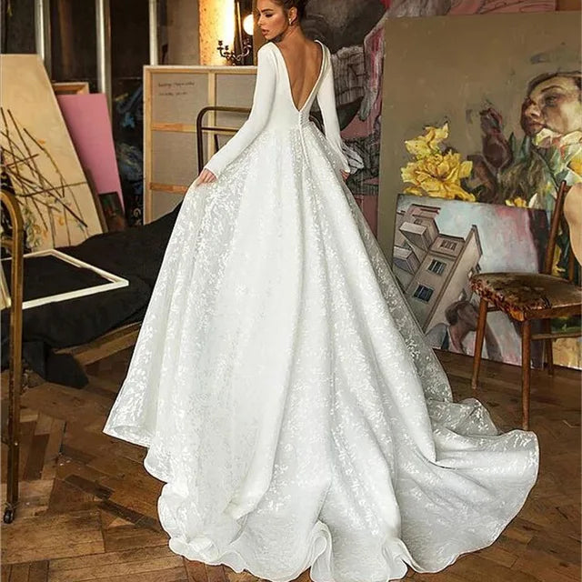 Robe de Mariée Bohème Grossesse - Robe de mariée bohème