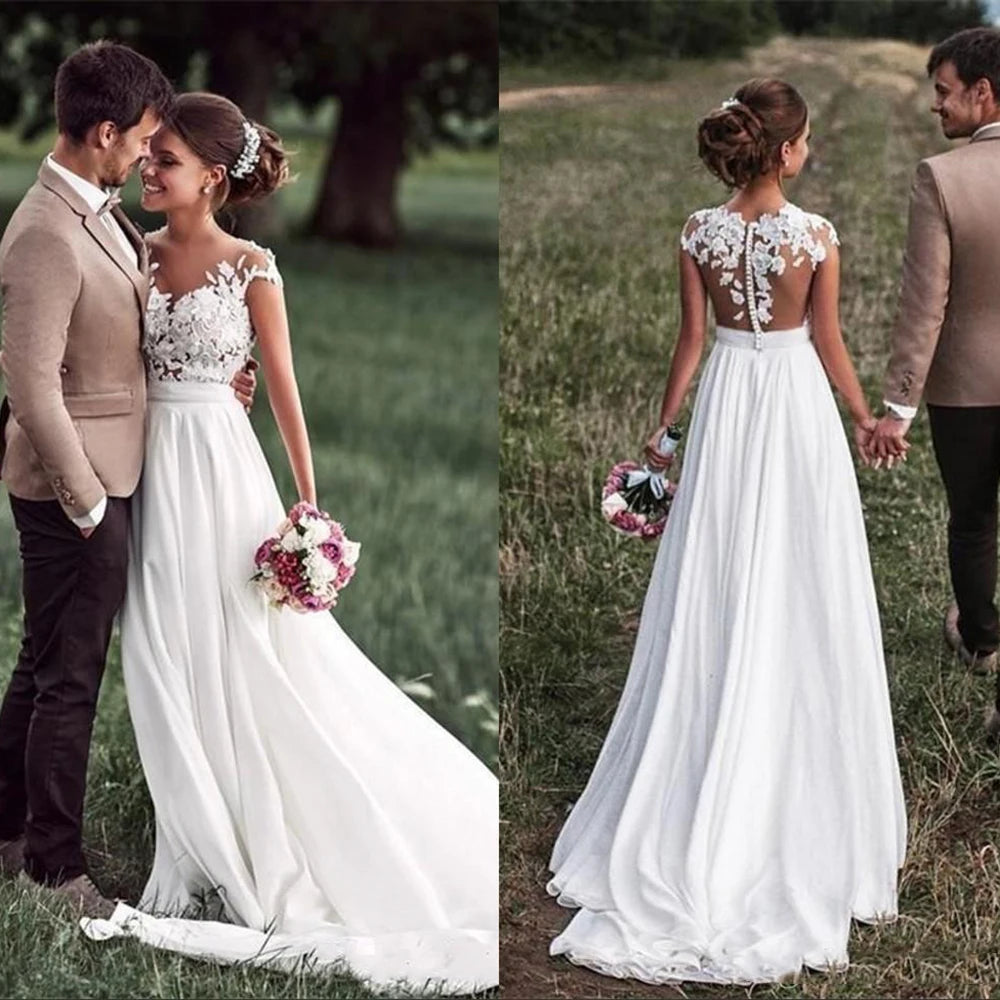 Robe de Mariée Bohème Femme Enceinte | Robe de Mariée Bohème