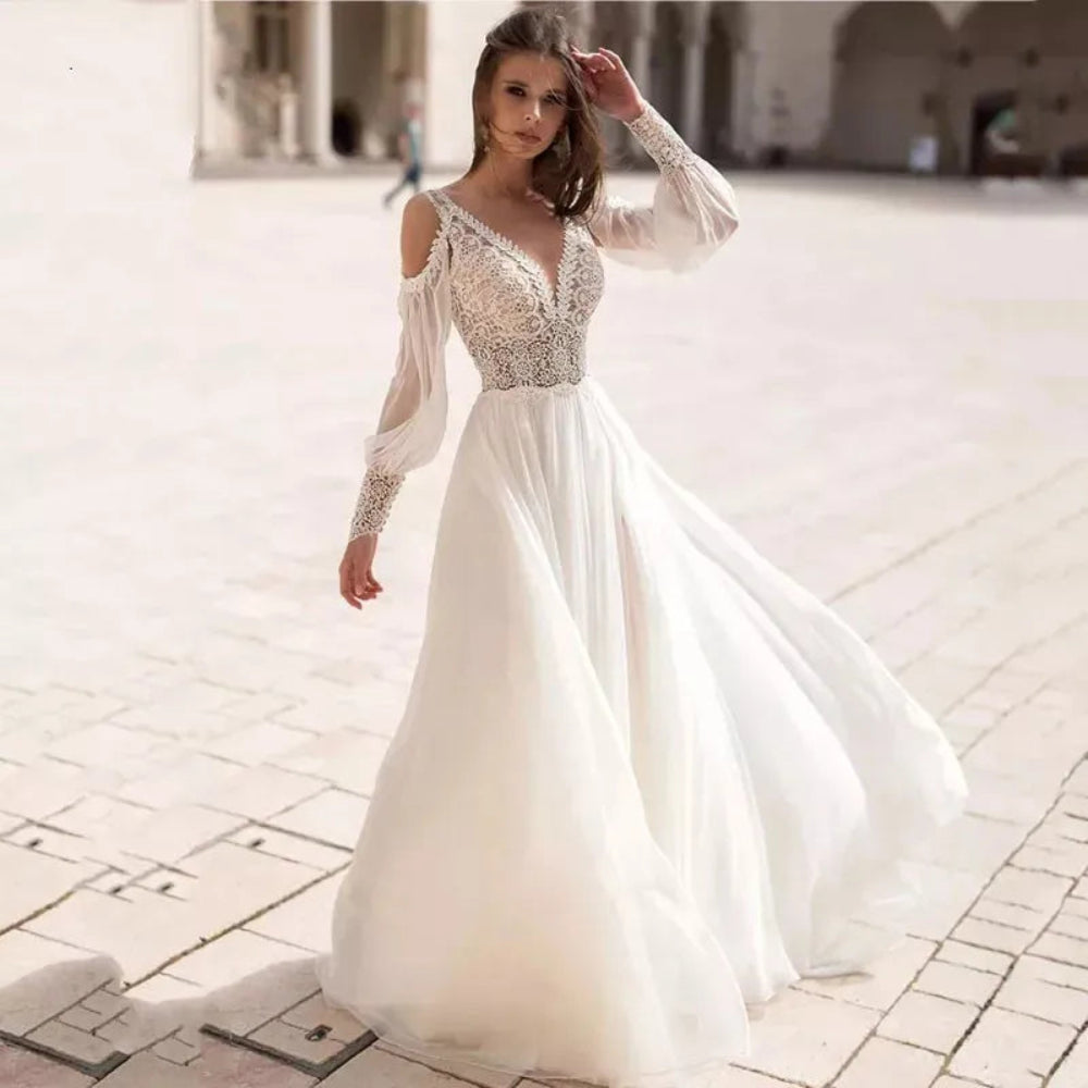 Robe de Mariée Plage Boheme - Robe de mariée bohème