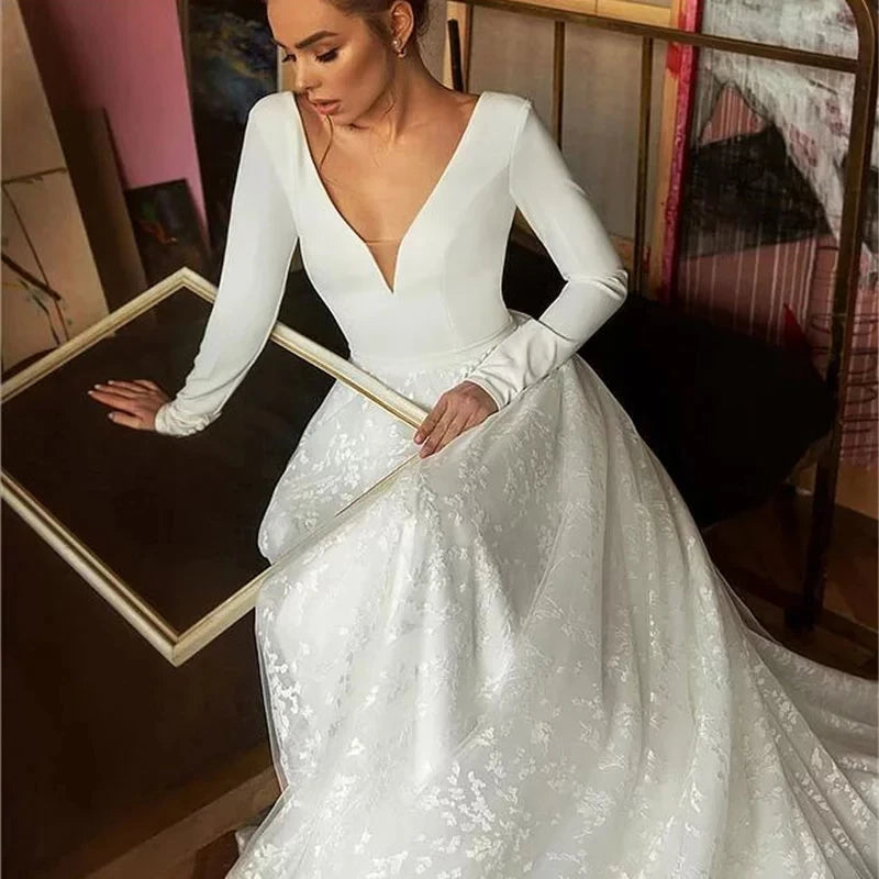 Robe de Mariée Bohème Grossesse - Robe de mariée bohème