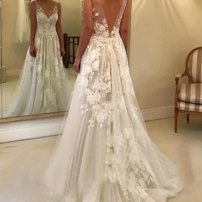 Robe de Mariée Bohème Dentelle Courte - Robe de mariée bohème