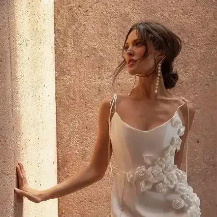 Bohème Chic Robe de Mariée Courte Boheme - Robe de mariée bohème